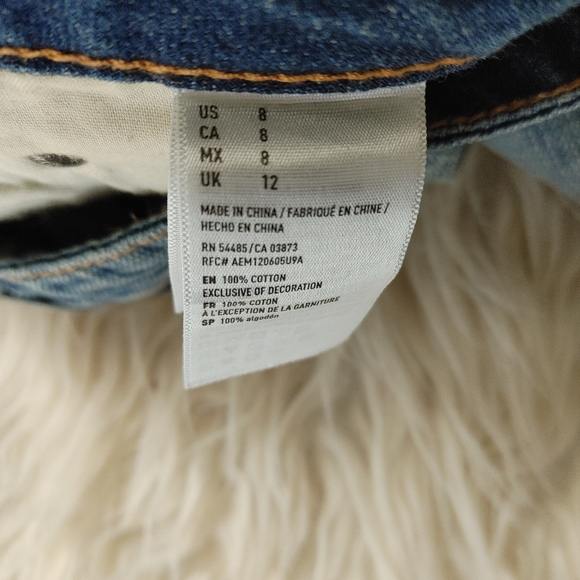 American Eagle Distressed Denim Skirt - Picture 4 of 5